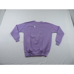 Oakbrook Plain Blank Raglan Sleeve Purple Sweatshirt Womens Sz L-XL? New 90s